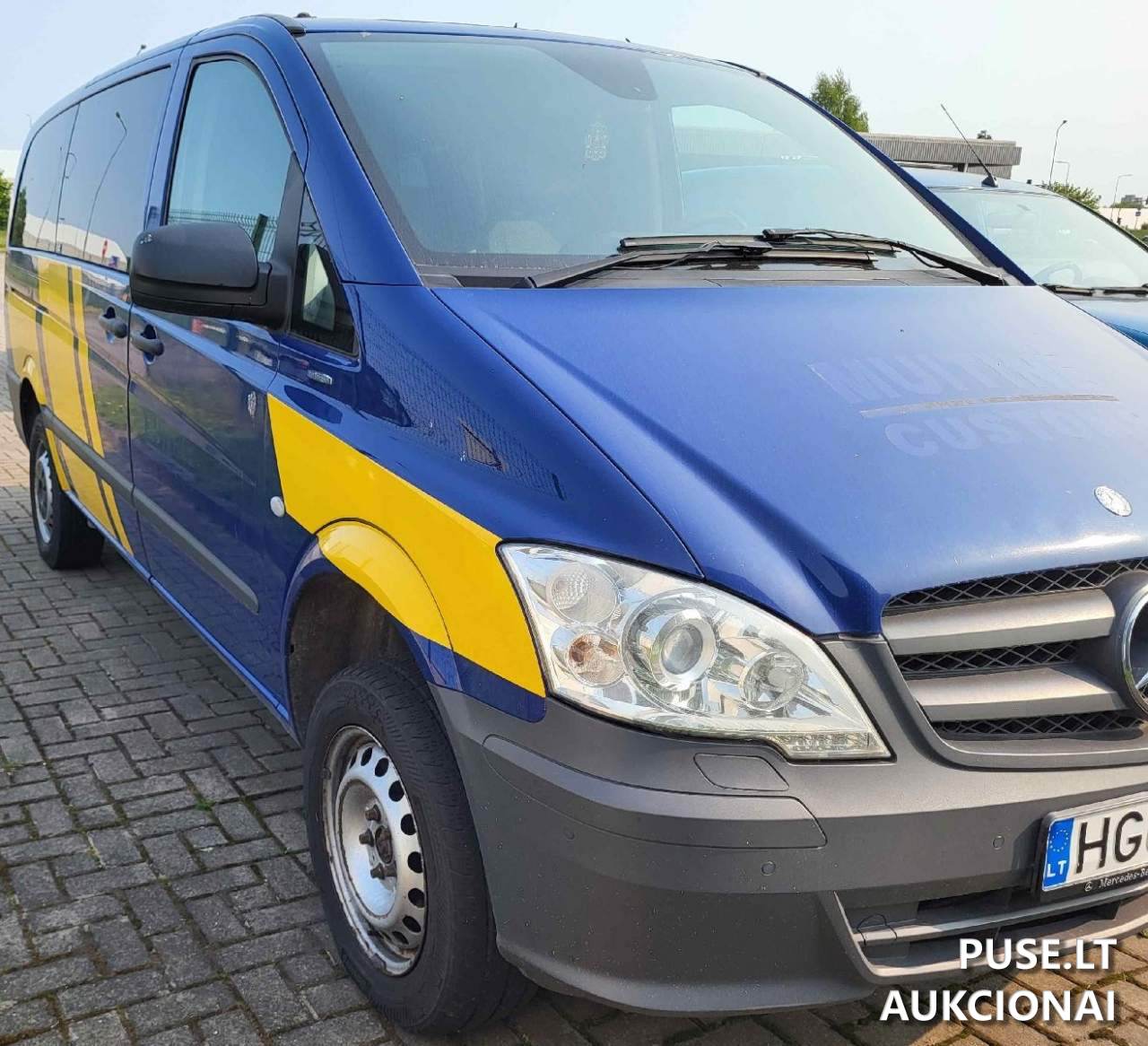 Automobilis "Mercedes Benz Vito" (Spec.pask.transp.pr"MERCEDES-BENZ VITO V/NrHGO110, IT-1260243-00 ir IT-1260243-02) Lengvasis automobilis 4