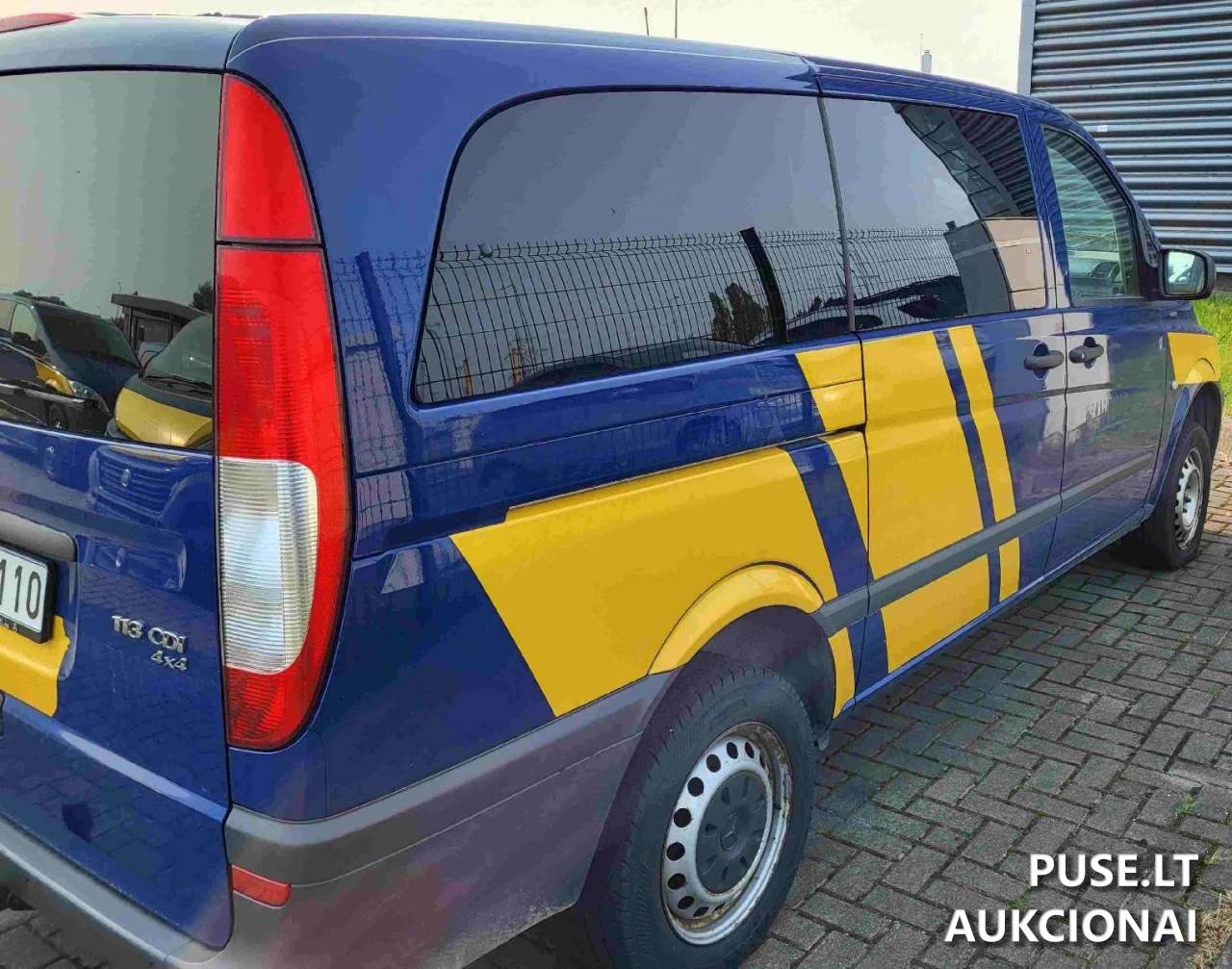 Automobilis "Mercedes Benz Vito" (Spec.pask.transp.pr"MERCEDES-BENZ VITO V/NrHGO110, IT-1260243-00 ir IT-1260243-02) Lengvasis automobilis 5