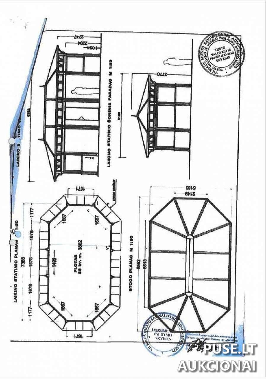 Nuomojamas turtas: Lieto metalo paviljonas, esantis A. Vienuolio g. Kitas turtas 1