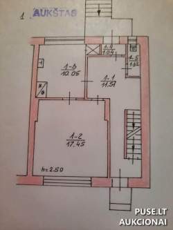 Patalpos/Butai - Butas Nr.1
