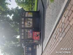 Kitas turtas - Nuomojamas turtas: Vidurinis iš trijų prekybos paviljonų, esančių Pilies gatvėje ties Konstantino Sirvydo skveru 29 kv. m