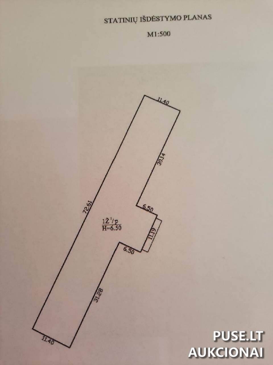 Ferma-veršidė Pastatai Technikos g. 15, Siesikai, 20315 Ukmergės r. sav., Lithuania 1