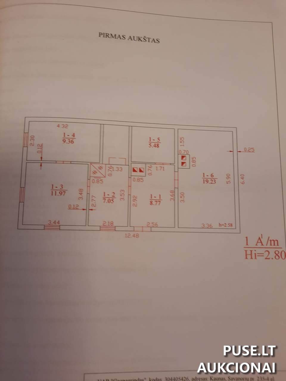 Gyvenamasis namas Pastatai Klevų g. 3, Kultuvėnai, 20274 Ukmergės r. sav., Lithuania 1