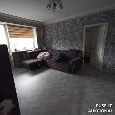 1/2 dalis 2 kambarių buto Klaipėdoje, Žalgirio g. 13, pradinė kaina 19200 EUR