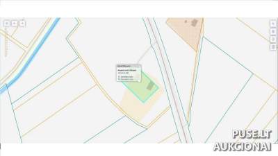 Žemės sklypo dalis (1/3) Raseinių rajone, Paturkšlio kaime, gyvenamosios paskirties 0.25 ha parduodama aukcione nuo 2470 EUR