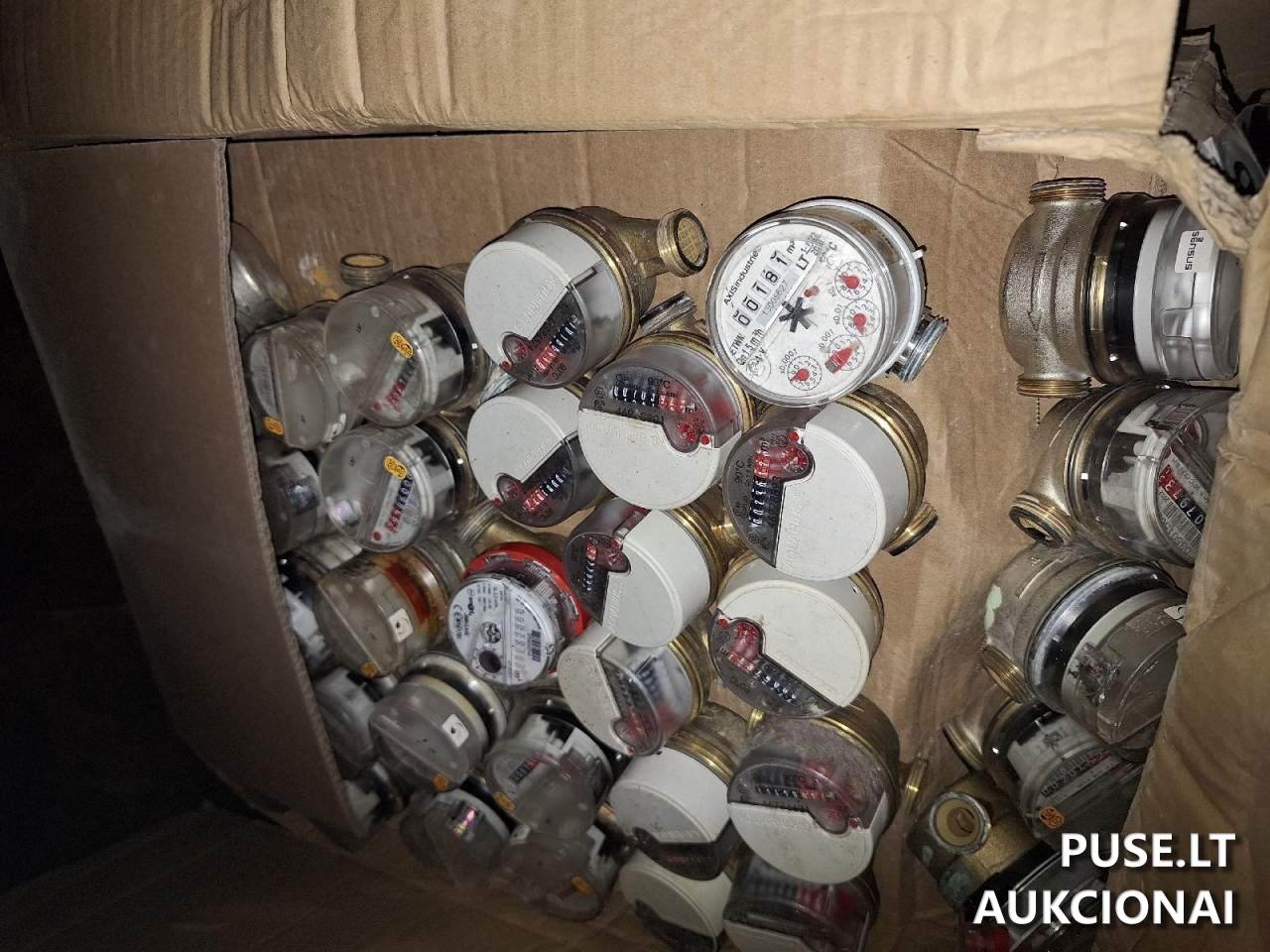 Spalvotas metalo laužas (žalvaris), užterštas (neišardyti buitiniai vandens skaitikliai) Kitas turtas 1