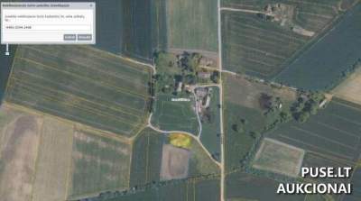 Žemės sklypas su sandėliu Radviliškio r. 480 EUR pradinė kaina