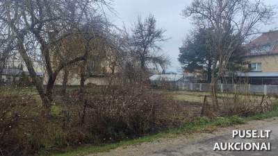 Valstybinis žemės sklypas Šiauliuose, Pasvalio g. 1, pradinė kaina 16517 EUR