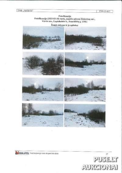 Žemės sklypas Elektrėnų savivaldybėje, Lapiakalnio k., 3456 EUR, parduodama 1/2 dalis