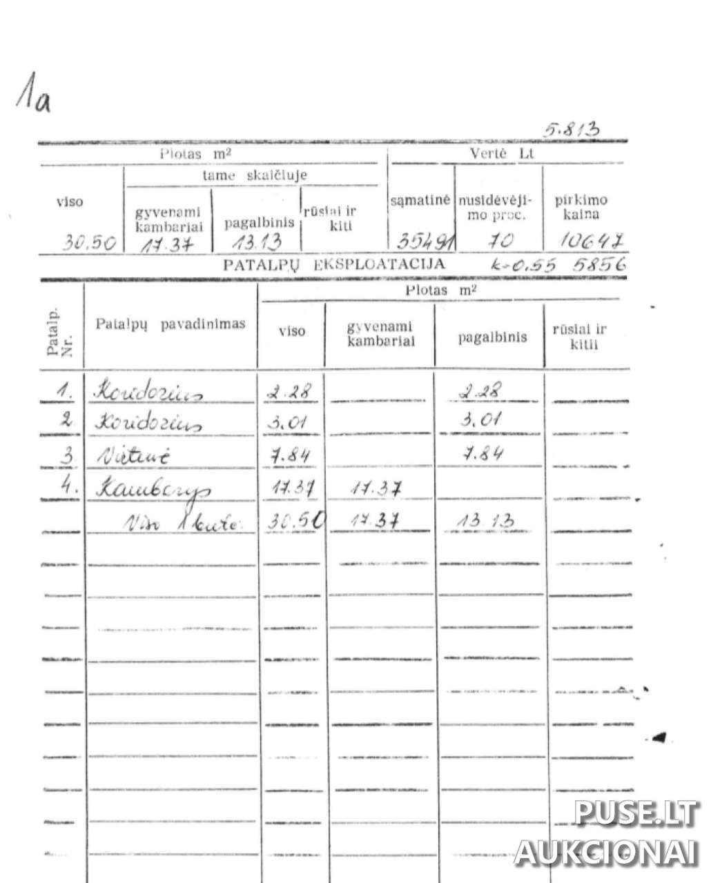 Butas Patalpos/Butai P. Matulionio g. 19, 89214 Mažeikiai, Lithuania 1