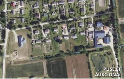 Žemės sklypas mažaaukščių namų statybai Pakruojo rajone, 0.21 ha, pradinė kaina 4880 EUR