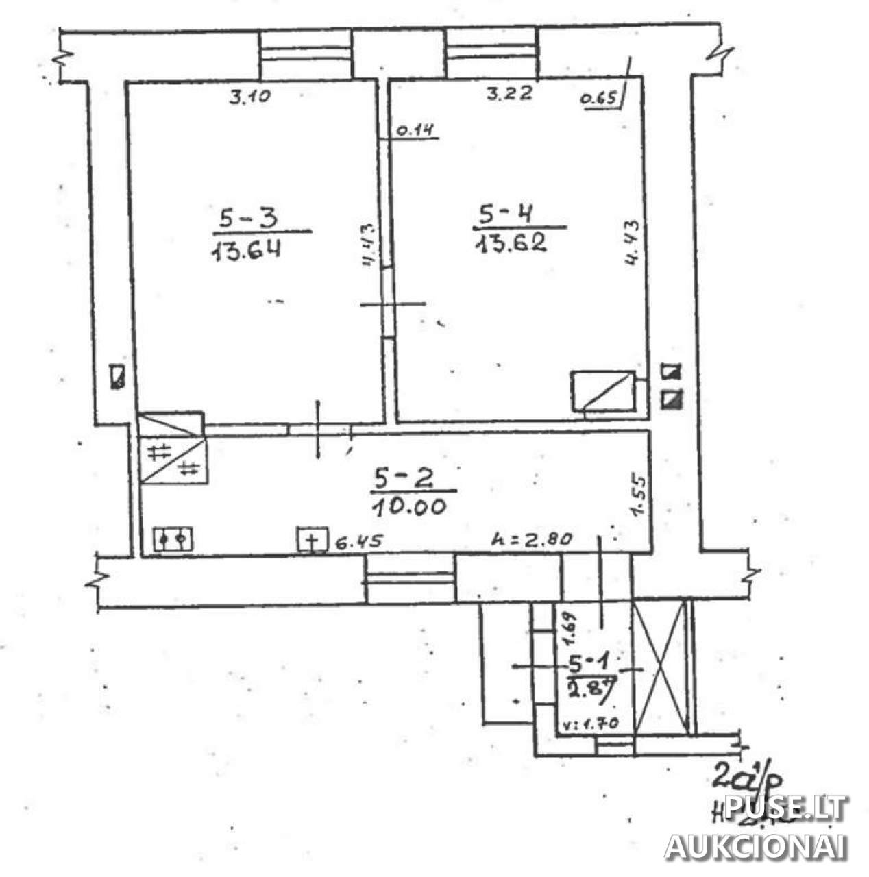 Butas Patalpos/Butai J. Basanavičiaus g. 25, 70417 Kybartai, Lithuania 1