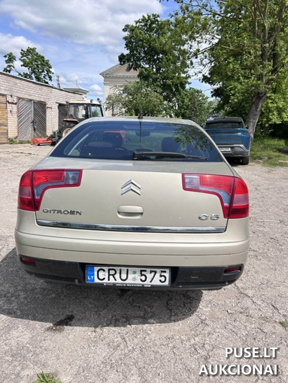 Automobilis Citroen C5 (valstybinis Nr. CRU 575) Lengvasis automobilis 2
