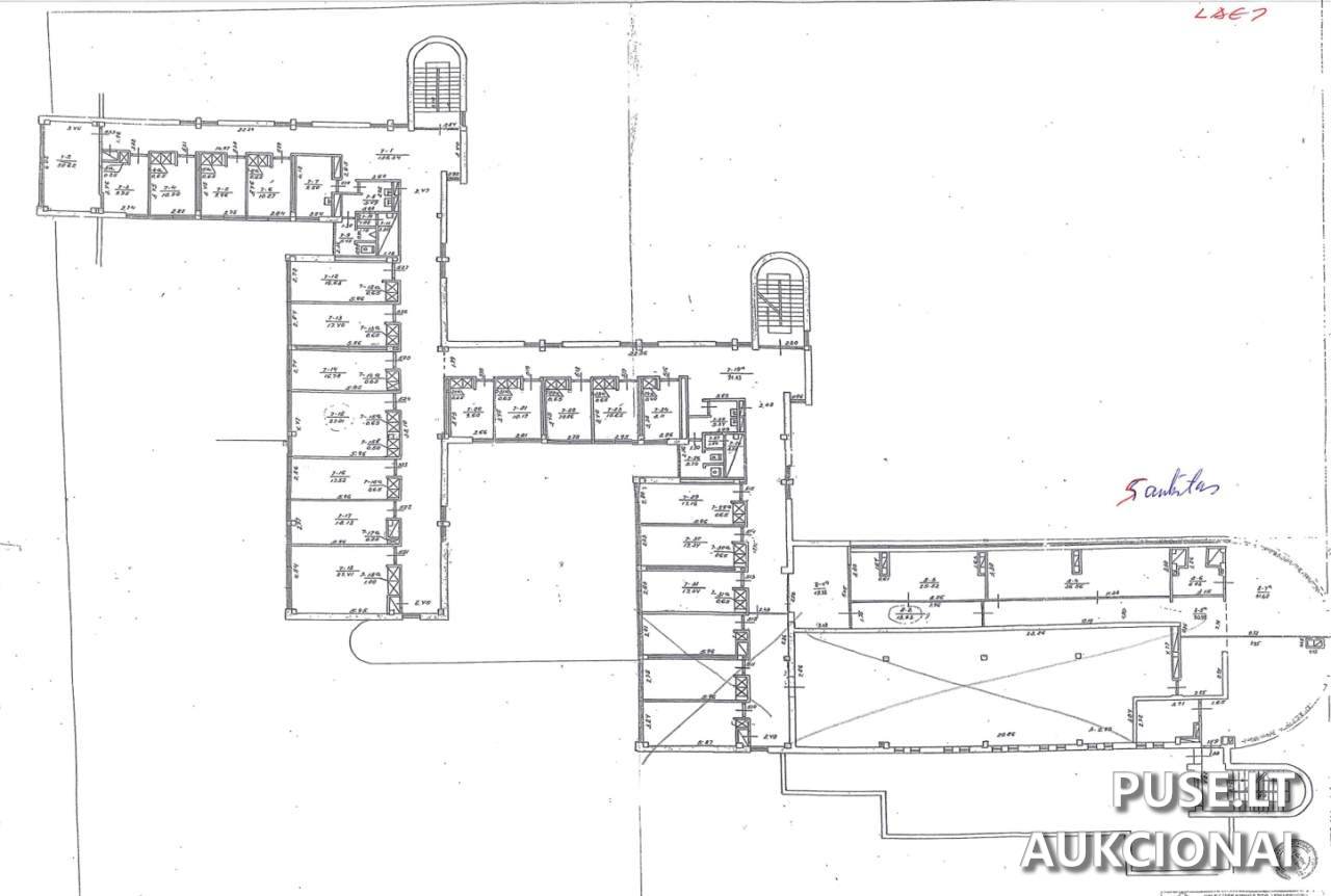 Nuomojamas turtas: Administracinės patalpos Patalpos/Butai V. Kudirkos g. 18, 01113 Vilnius, Lithuania 1