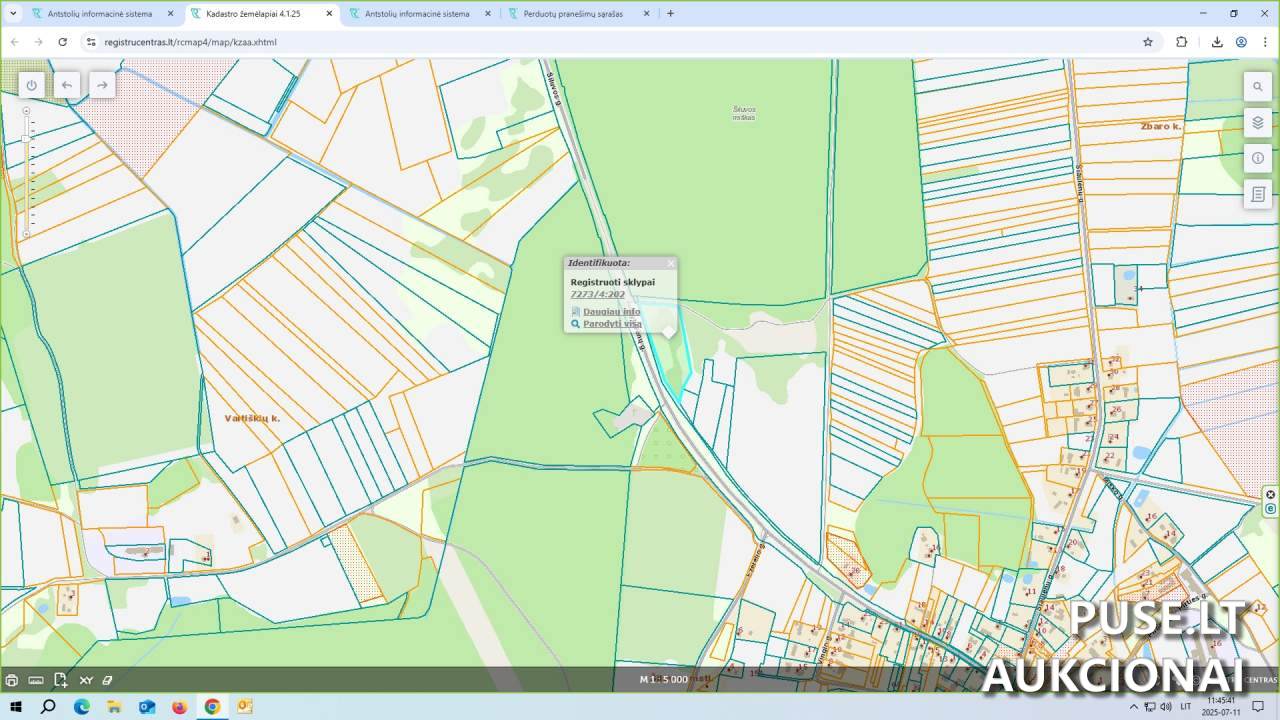 Žemės sklypas Sklypai Šiluva, Raseiniai District Municipality, Lithuania 2