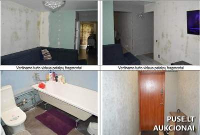 2 kambarių butas Mažeikiuose Sodų g. 8 už 22560 EUR - Antstolių varžytynės