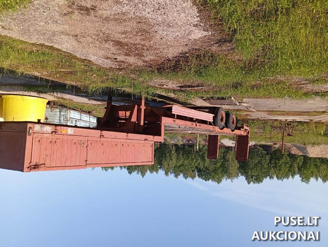 Puspriekabė Fruehauf Priekaba arba puspriekabė nuo 3,5t. iki 10t. 3