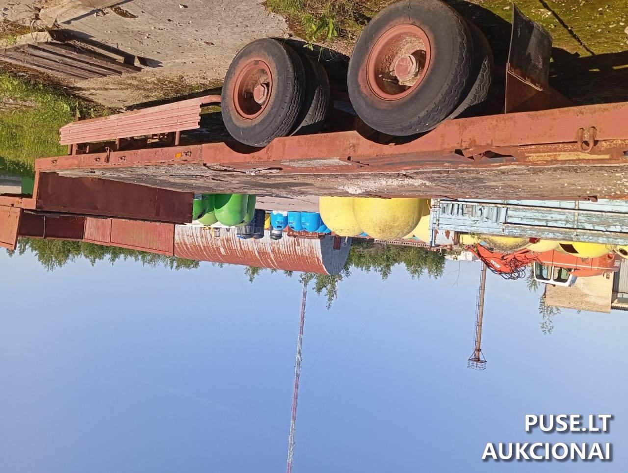 Puspriekabė Fruehauf Priekaba arba puspriekabė nuo 3,5t. iki 10t. 4