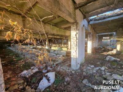 Didelė karvių ferma Prienų rajone, Medžionių k., 2003 kv.m ploto, pradinė kaina 2669 EUR