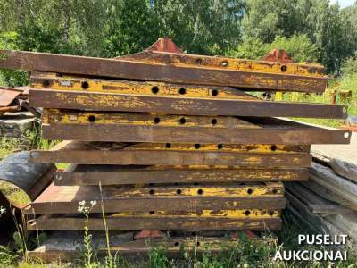 Tranšėjų sutvirtinimo įranga Šiauliuose, pradinė kaina 9200 EUR, PVM objektas