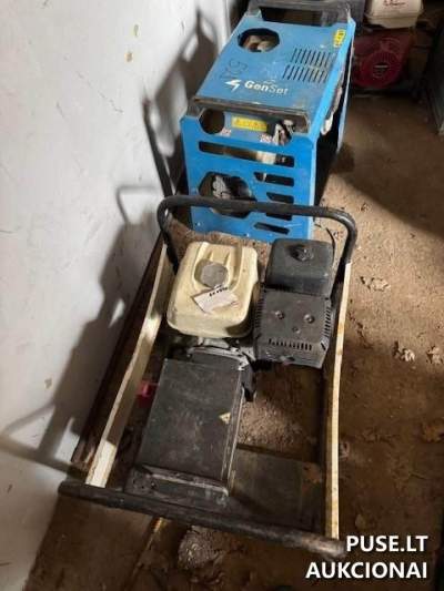 Generatoriai Šiauliuose pirkimui iš aukciono 8482 EUR kaina PVM objektas