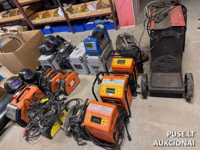 Suvirinimo įrangos kompleksas Šiauliuose su pradine kaina 30991 EUR