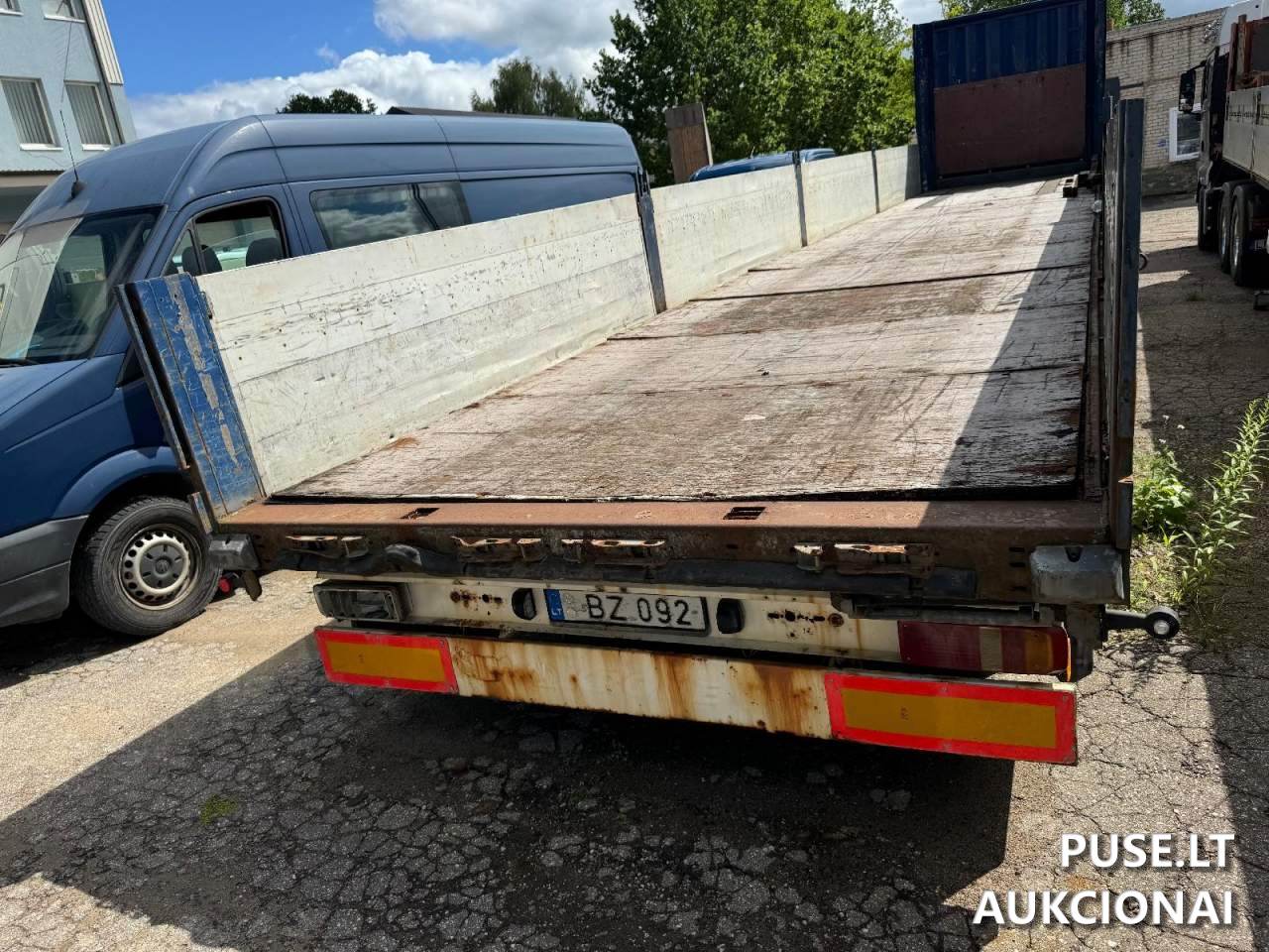 KRONE SDP27 Priekaba arba puspriekabė nuo 3,5t. iki 10t. 3