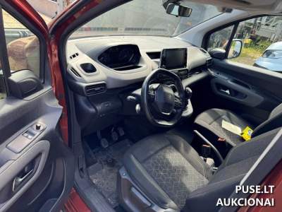 Parduodamas 2019 m. PEUGEOT RIFTER dyzelinis automobilis aukcione Šiauliuose nuo 7200 EUR