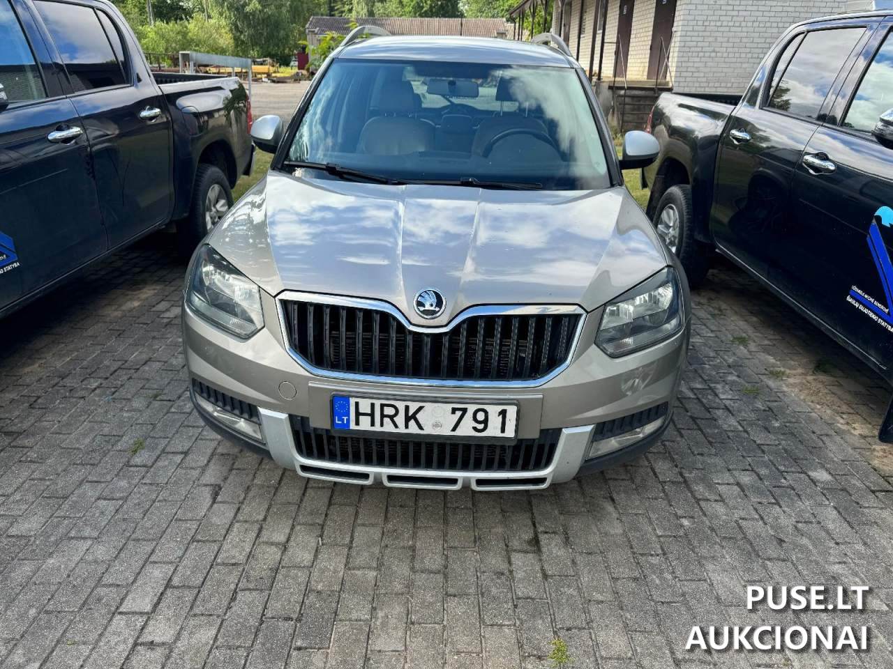SKODA YETI Lengvasis automobilis 2