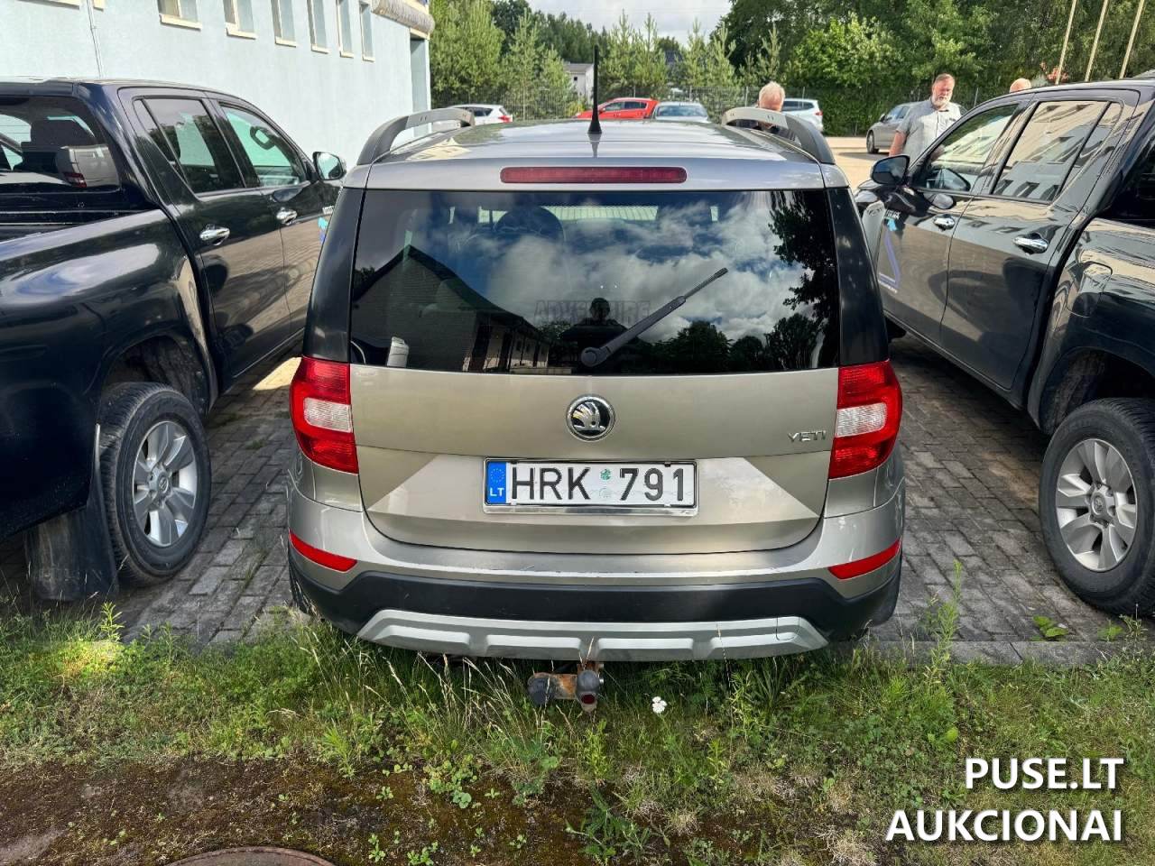 SKODA YETI Lengvasis automobilis 3