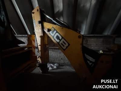 Ratinis ekskavatorius JCB 4CX 2011m aukcione Šiauliuose, pradinė kaina 27500 EUR