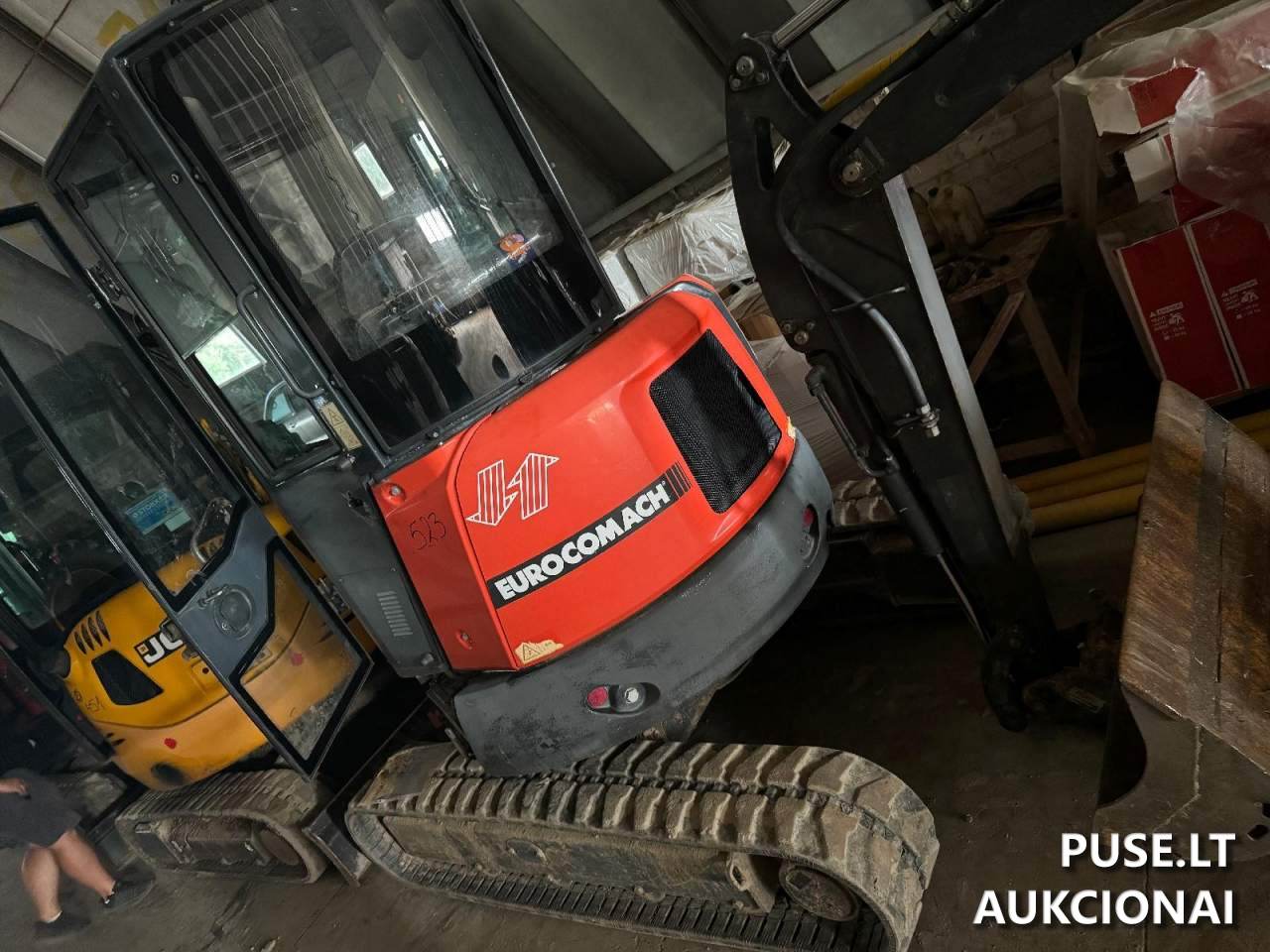 Mini Ekskavatorius EUROCOMACH ES-35.2 ZT Traktoriai, savaeigės mašinos, priekabos, puspriekabės 2