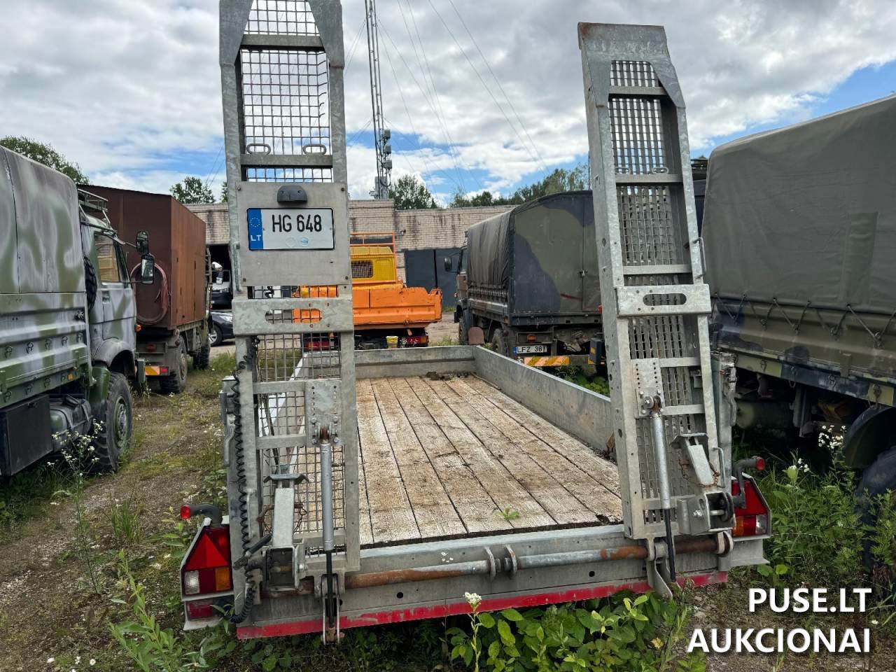 HUMBAUR HBT, HS 895020 BS Priekaba arba puspriekabė nuo 3,5t. iki 10t. 2