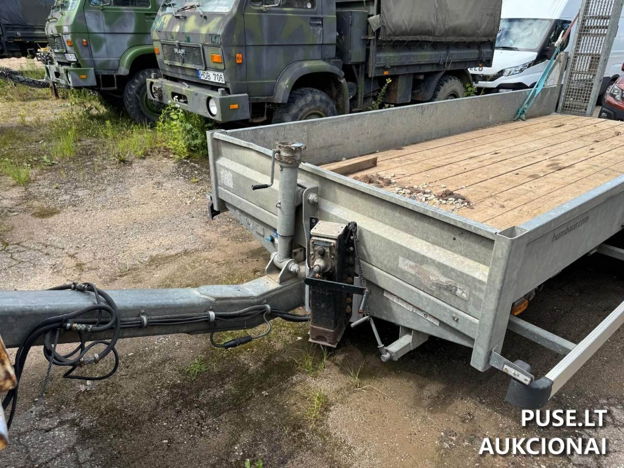 Priekaba HUMBAUR HBT, HS 895020 BS Priekaba arba puspriekabė nuo 0,75t. iki 3,5t. 1