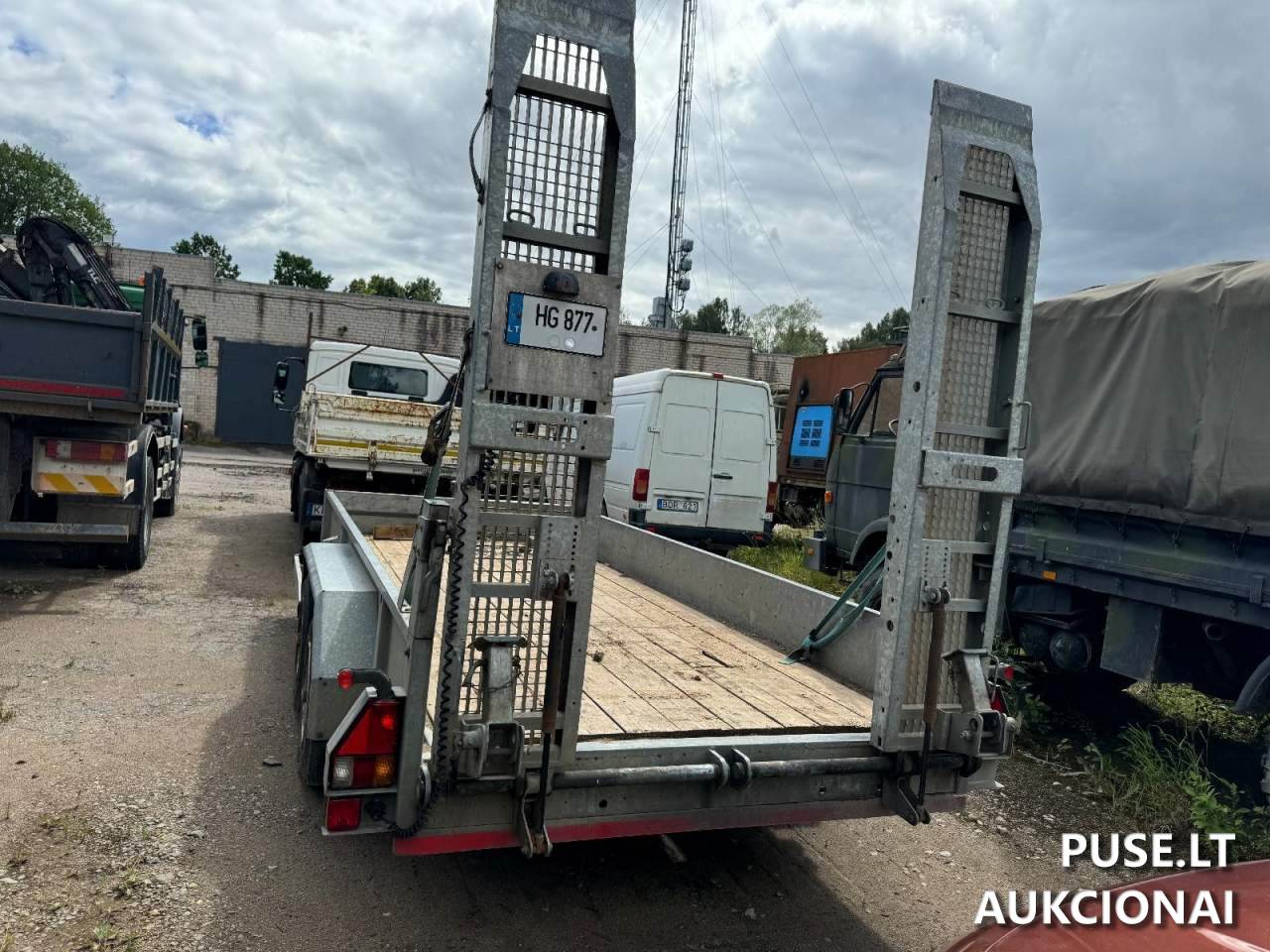 Priekaba HUMBAUR HBT, HS 895020 BS Priekaba arba puspriekabė nuo 0,75t. iki 3,5t. 2