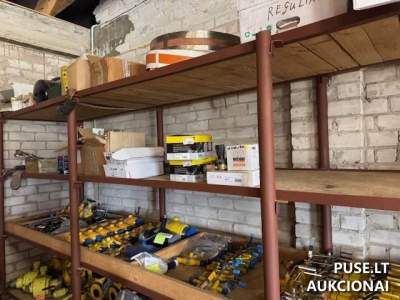 Pramoninės atsargos ir medžiagos Šiauliuose nuo 41044 EUR - BUAB "Šiaulių dujotiekio statyba" turtas
