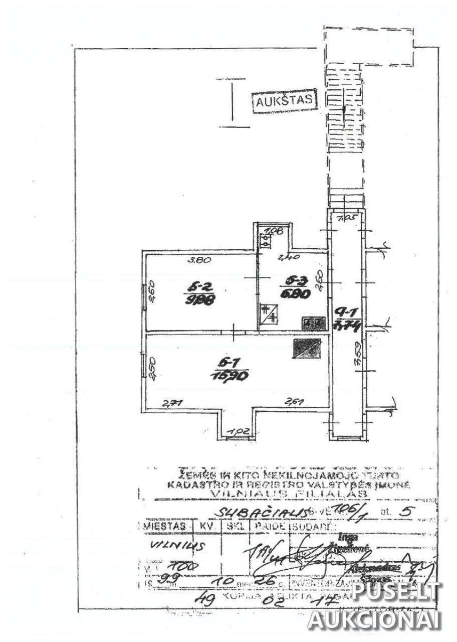 Butas Patalpos/Butai Subačiaus g. 106, Vilnius, 11343 Vilniaus m. sav., Lithuania 1