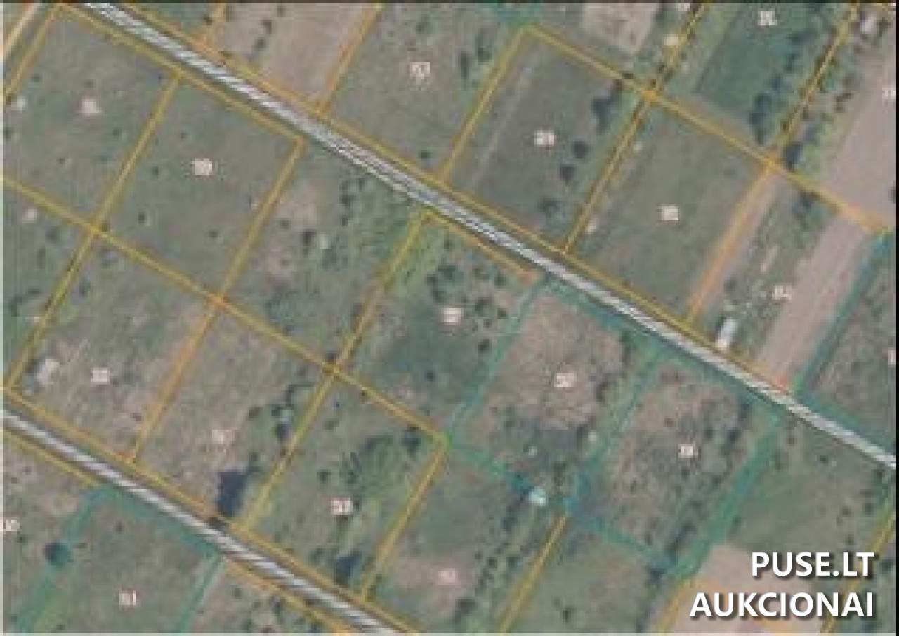 Žemės sklypas Sklypai Žilvičio 2-oji g. 27, Baisogala, 82333 Radviliškio r. sav., Lithuania 1
