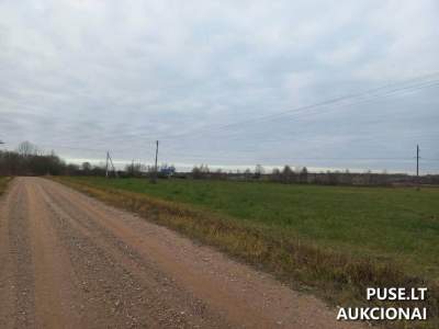 1.9350 ha žemės ūkio paskirties sklypo dalis Širvintų rajone, Karšūnalaukio kaime, pradinė kaina 6600 EUR