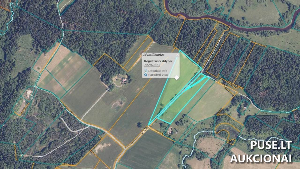 Žemės sklypas Sklypai Verėduvaitė, Verėduva, 60291 Raseinių r. sav., Lithuania 2