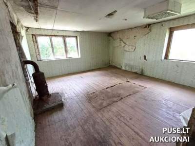 Patalpos/Butas Šiaulių r. sav., Kentraičių k. 2-8, 40.63 kv.m, pradinė kaina 800 EUR