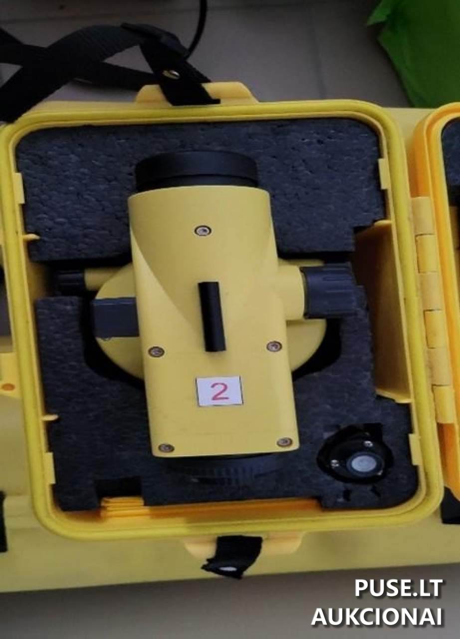 BUILDER T100 teodolito komplektas Mašinos ir įrengimai 1
