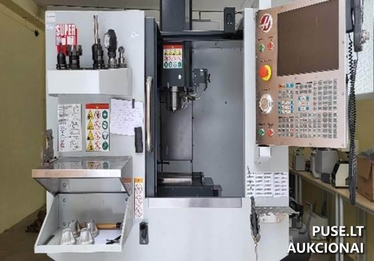 Staklių HAAS Super Mini Mill komplektas Mašinos ir įrengimai 3