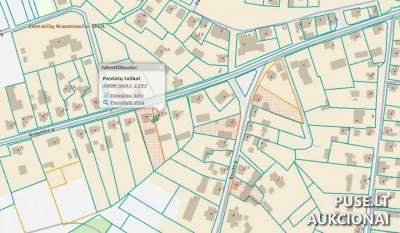 Gyvenamasis namas Žemaičių Naumiestyje, Klaipėdos g. 19, 1/2 dalis, pradinė kaina 69000 EUR