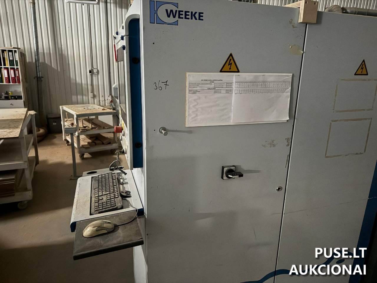 CNC staklės (frezavimo), Weeke Kitas turtas 1