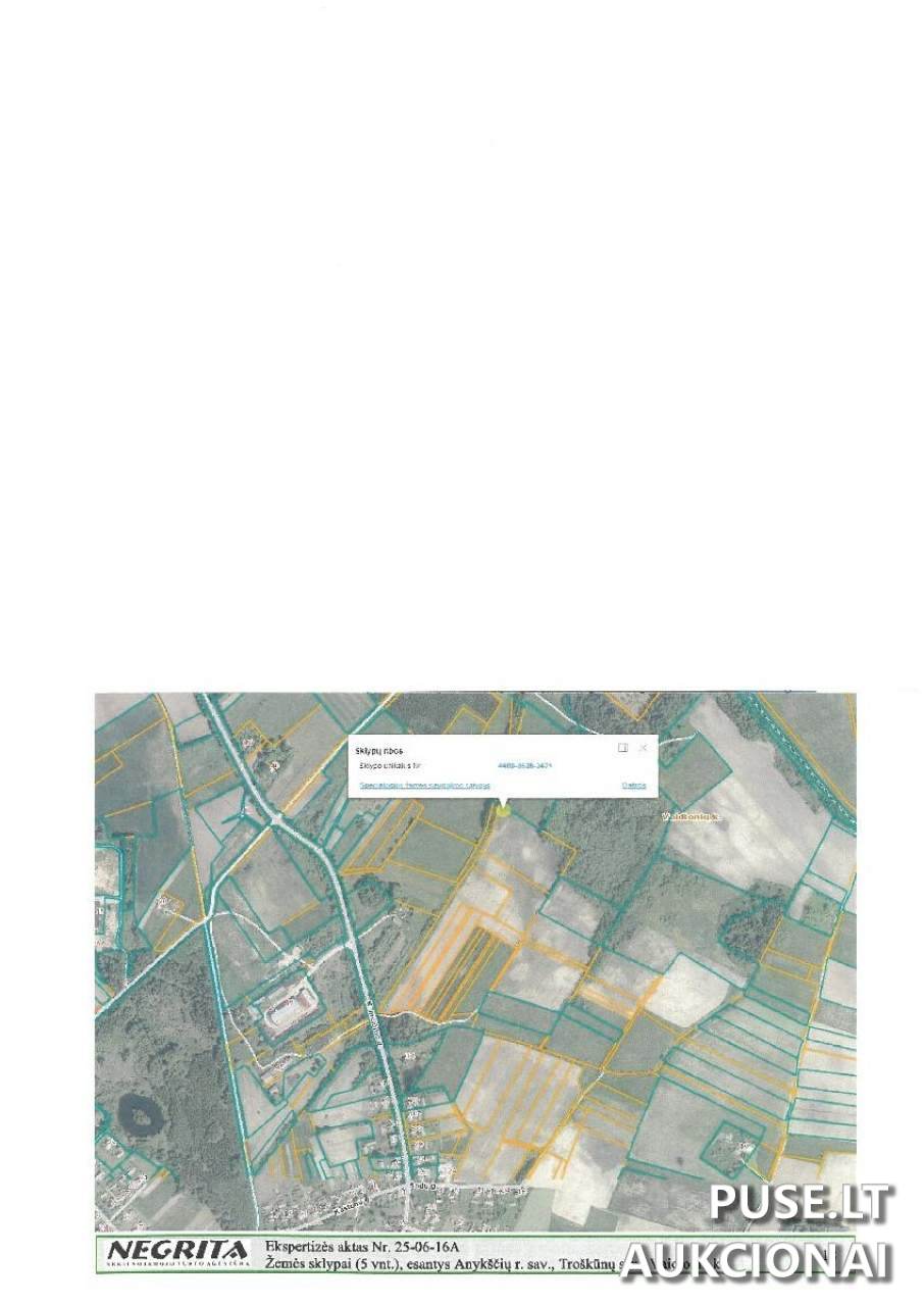 Žemės sklypas Sklypai Vaidlonys, Anykščiai District Municipality, Lithuania 2