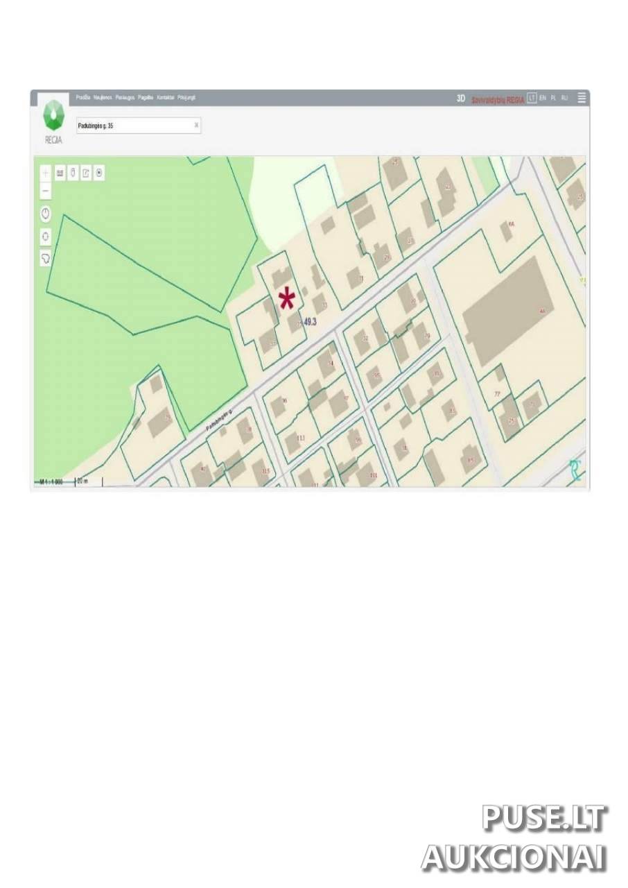 Žemės sklypas Sklypai Padubingės g. 35, 18177 Pabradė, Lithuania 1