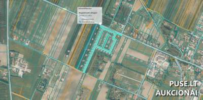 Žemės sklypo dalis Klaipėdos rajone, Kvietinių kaime, 3178 EUR pradinė kaina