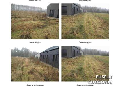 Žemės sklypas Šiaulių rajone, Gervėnų kaime, pradinė kaina 79826 EUR - Nemokumo aukcionas