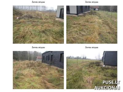 Parduodamas žemės sklypas Šiaulių rajone, Gervėnų kaime, pradinė kaina 79826 EUR